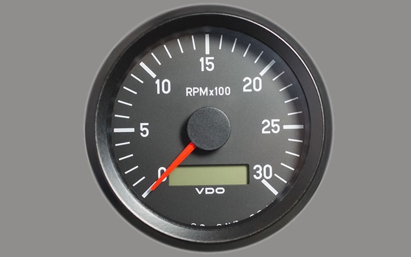 Tachometer 3000 RPM Gauge